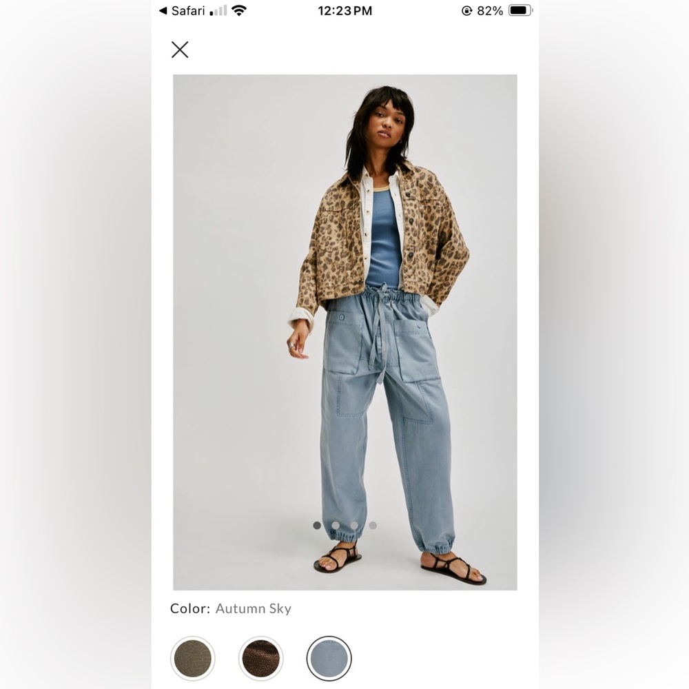 Free People River Stone pants XS